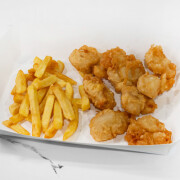 8 Scallop &amp; 1/2 Chips